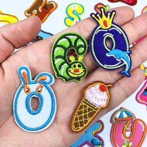 क्यूट-पैच 3 इंच मोरांडी रेनबो एम्ब्रॉयडर्ड आयरन ऑन पैच - रेयॉन, कपड़ों, बैकपैक्स और टोपी के लिए उपयुक्त।