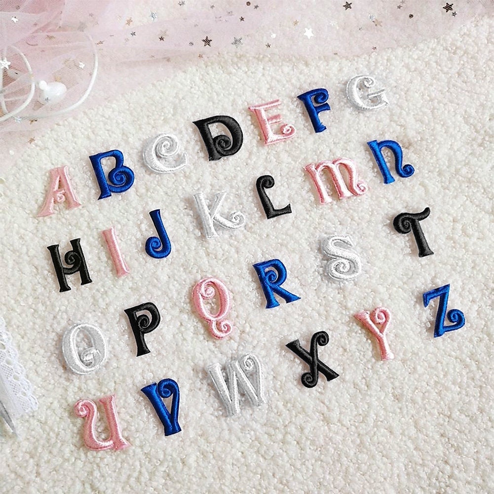 0.8 tall | 10 Sets of Capital Letter Alphabet & 10 Sets of Lower Case  Letter Alphabet Stickers