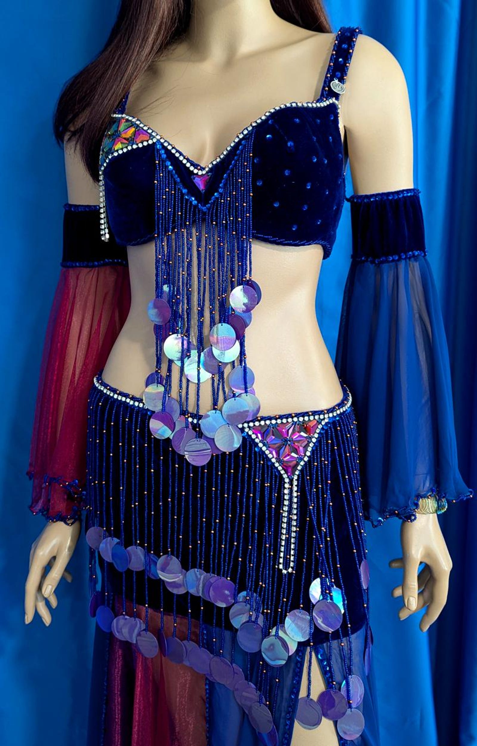Cosplay Costume Female Belly Dance Performance Costume