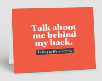 Professional Referral Notecards (Pack of 10) | Relationship-First Business Cards