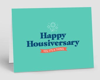 Past Client Housiversary Notecards (Pack of 10) | Realtor & Mortgage Lender Cards