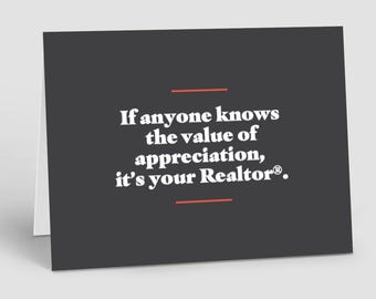 Client Appreciation Realtor Thank You Notecards (Pack of 10) | Professional Relationship Cards