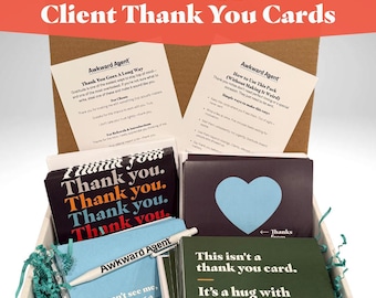 Gratitude Bundle | Realtor Thank You Cards | 50 Handwritten Notecards for Client Appreciation & Relationship Marketing