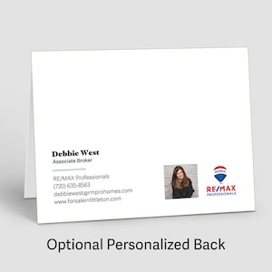 Just Because Notecards for Realtors (Pack of 10) | Funny, Professional Client Cards image 5