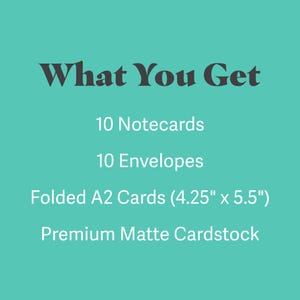 Just Because Notecards for Realtors (Pack of 10) | Funny, Professional Client Cards image 2