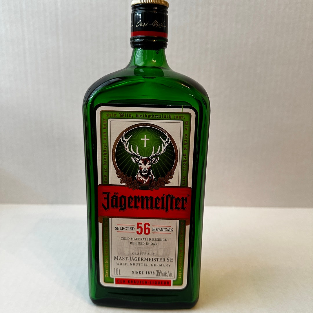 JAGERMEISTER 1 Liter Empty Bottles - Etsy