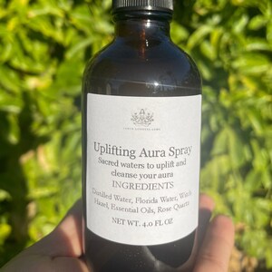 Crystal Infused Uplifting Aura Spray