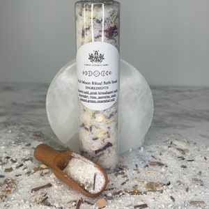 Full Moon Bath Ritual Salt