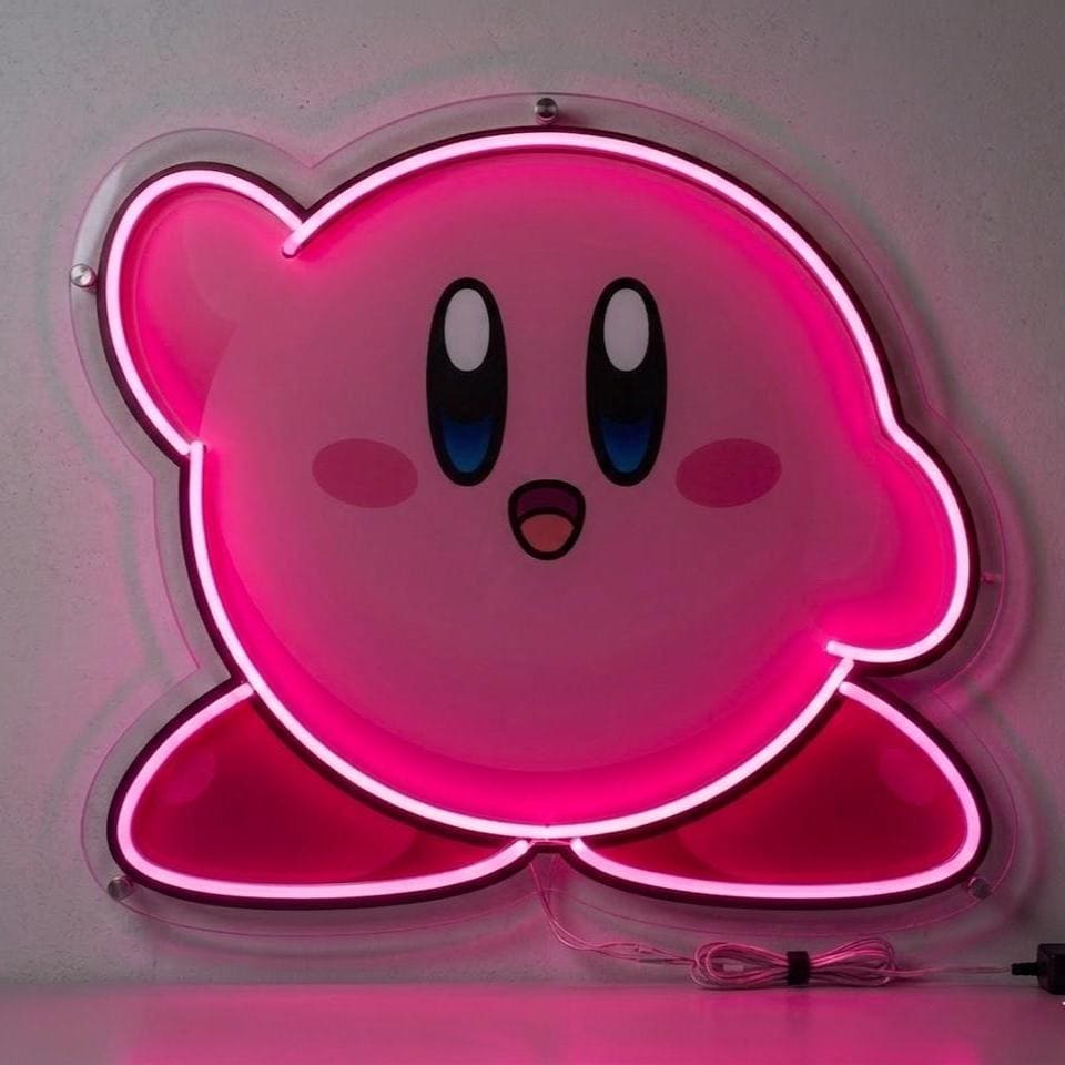 Kirby neon light - Etsy 日本