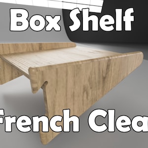 Festool Systainer Box Shelf Plans - French Cleat - CNC ONLY!!