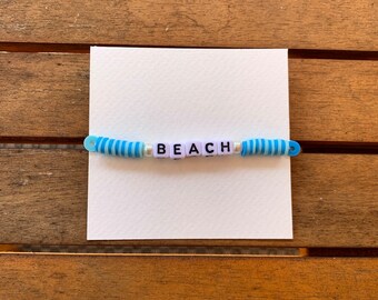 Cute summer beach bracelet!