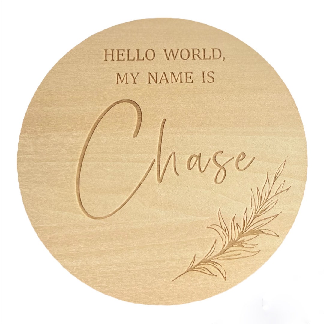 Baby Birth Announcement Plaque - Etsy Australia