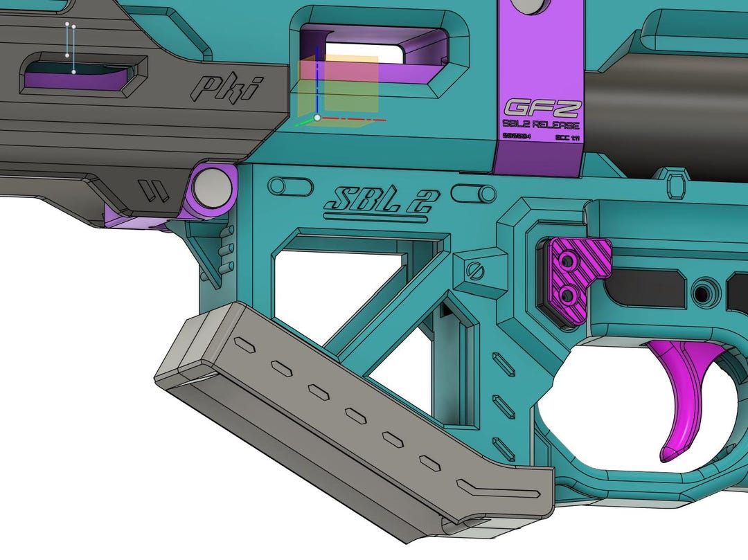 NERF PKI SBL2 Flaired Attachment - Etsy Australia