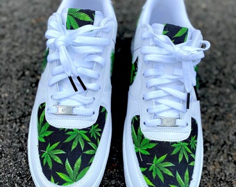 weed custom air force 1