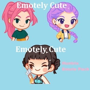 Huntrix - Emote Pack - Kpop Demon Hunters - Static Emotes