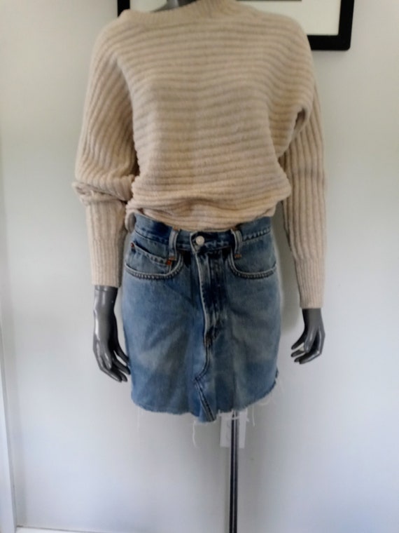 Vintage LEVIS Jeans Mini jean-skirt