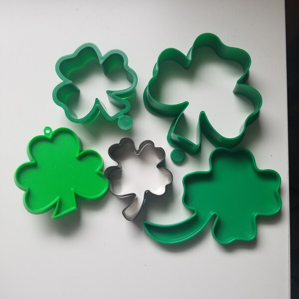 Shamrock Cookie Cutter Etsy