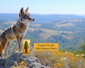 Samsung Frame TV Art, Fox Mountain Valley Wilderness (Digital Download) 51