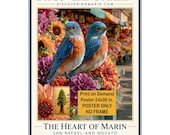 Poster 24x36 in. - Nature Art Graphic - Print on Demand - Premium Paper - Discovering Marin