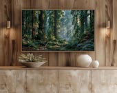 Ancient Redwood Forest Deer Samsung Frame TV Art (Digital Download) 204