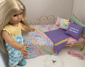 Doll comforter bedding set