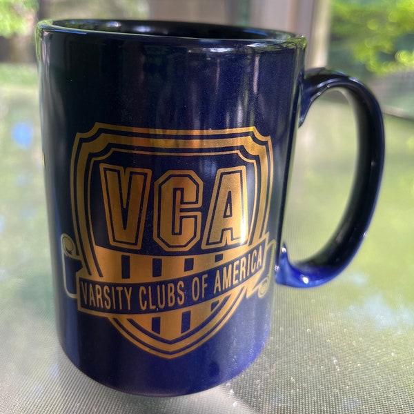 Grandma's Varsity Clubs of America Mug - VCA - 12 oz. Ceramic Cup - Tea/Coffee Mugs - Eyal Ceramics - Made in USA - Circa 1990's