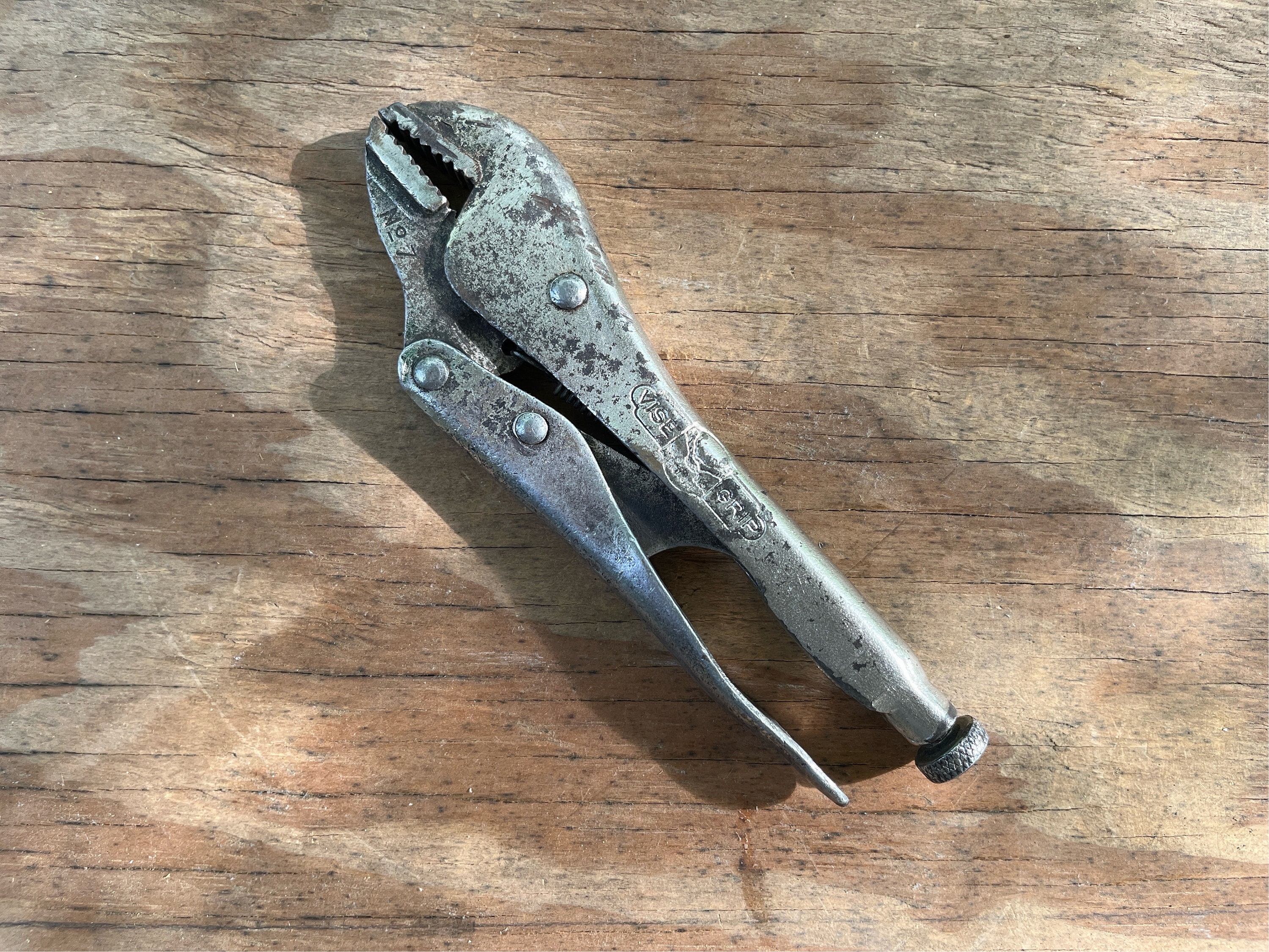 Vintage Petersen Dewitt Mfg. Co #7 Vice Grip - 7