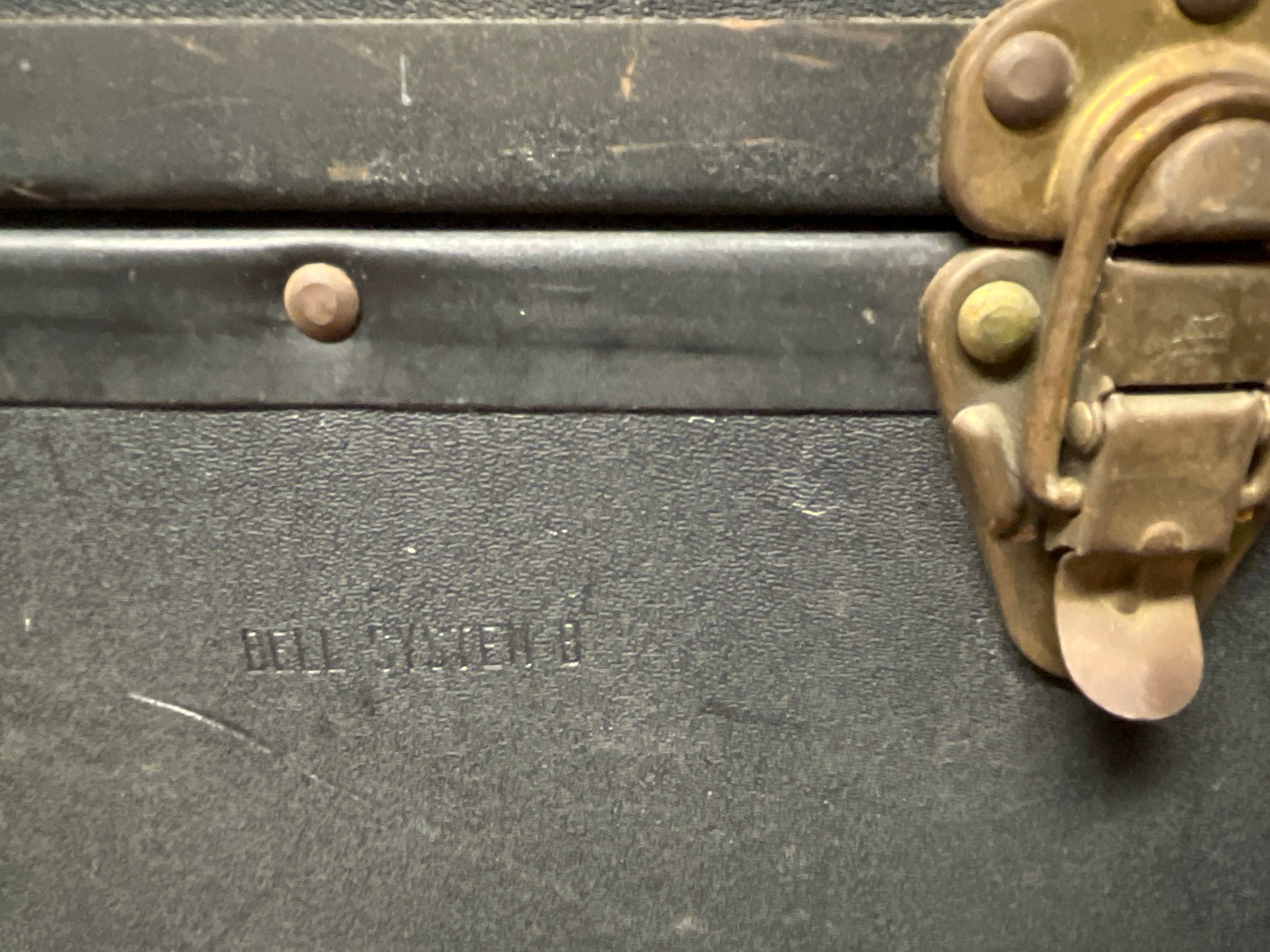 Vintage Bell System B Tool Box -progressive Fibre Products, Inc Storage ...