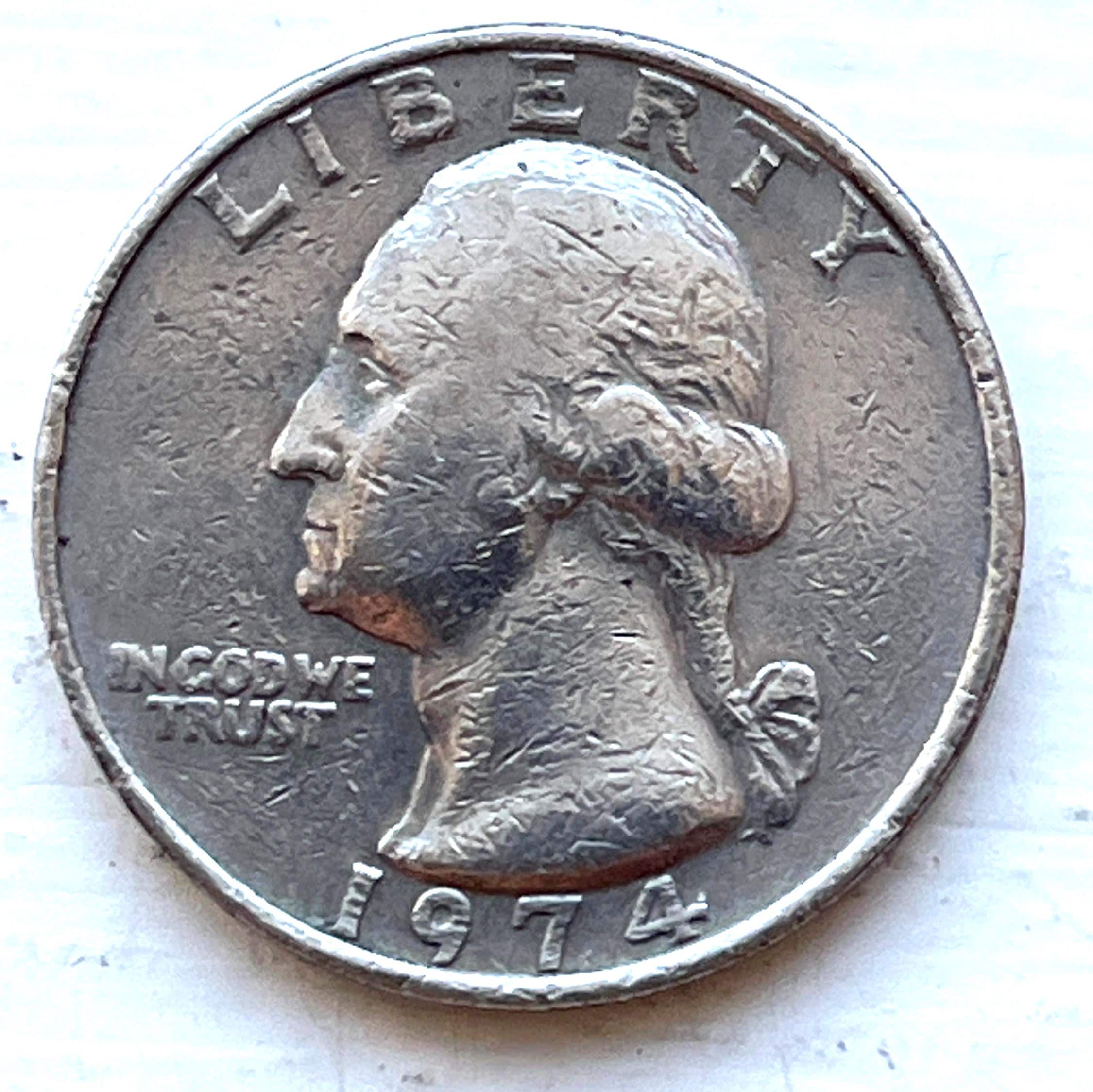 1974 Quarter Coin - Etsy