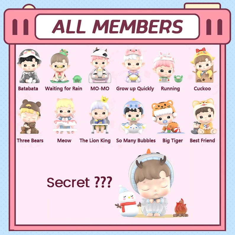 POPMART HACIPUPU the Growth Diary Series 7 Grow up Quickly Etsy