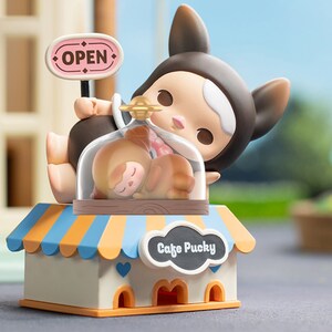 POPMART #4 PUCKY Rabbit Cafe Series (Rabbit Cafe) 1pc