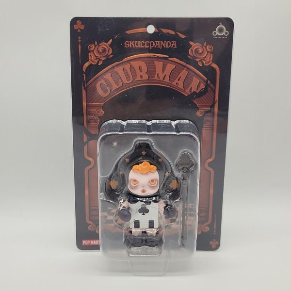 POPMART SKULLPANDA Club Man Figurine Limited Edition - Etsy UK