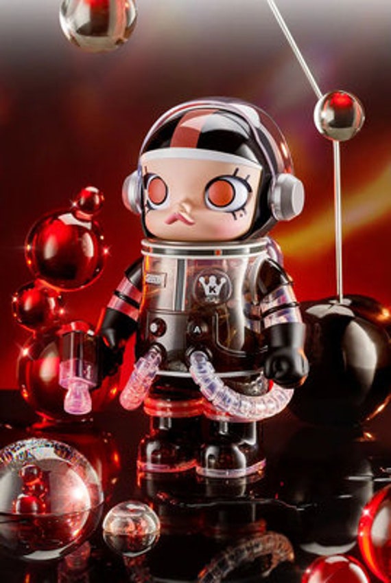 POPMART MEGA Blind Box 400% Space Molly Soft Drink Series - Etsy