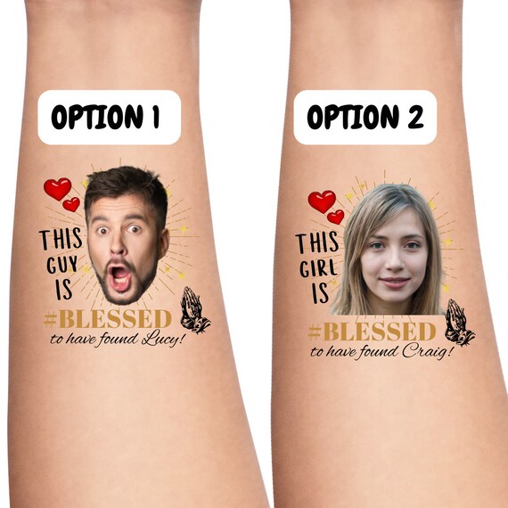 Personalised Temporary Tattoos for Your Stag Do Wedding Etsy