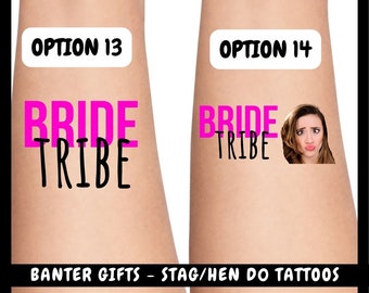 Temporary Stag Do | Happy Birthday Tattoo | Hen Party Tattoos | Groom Goals | #Groomgoals | Personalised Tattoos | Bachelorette Hen Favours