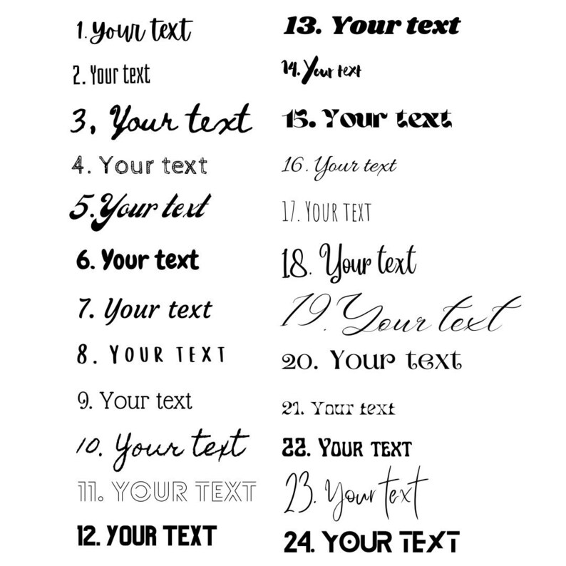 24 Temporary Tattoos Custom Personalised Bachelorette Party Etsy