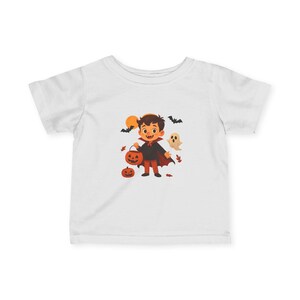 Vampire Halloween T-Shirt: Kids Trick or Treat Spooky Tee