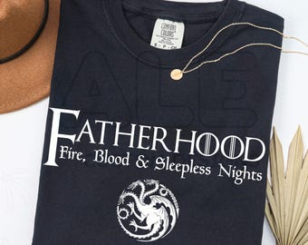 Comfort Colors® Funny Dad Shirt, Humor Fatherhood T Shirt, Dragon Dad Shirt, Fantasy Dad Gift, New Dad Gift, Funny Father’s Day Shirt