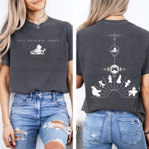 Vintage Chronos Portal Mario and Characters Comfort Colors® Shirt, Retro Mario Universal Shirt, Universal Vacation Trip T-Shirt, Gamer Shirt