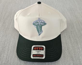 Mid Profile Baseball Cap Elf Leaf, Grey Wizard Hat, Fantasy Movies, Fantasy Book Lover Hat, Vintage Bookish Hat, Elves Hat