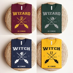 Wizarding School House T-Shirt, HP House Shirt, Universal Vacation T-Shirt, Wizard World Gift, Wizard Alumni Sweatshirt, Wizard Houses Shirt