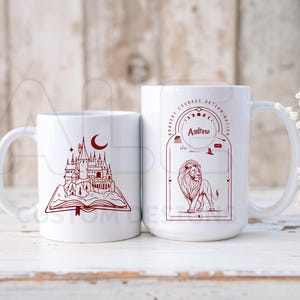 Wizarding School House Ceramic Mug (11oz, 15oz), HP House Mug, Universal Vacation Mug, Wizard World Gift Mug, Wizard Houses Mug