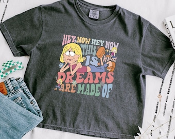 Comfort Colors® Women's Boxy Tee Lizzie Hey Now Hey Now Shirt, Lizzie Graphic Tee, 2000s Nostalgia T-Shirt, Retro TV Fan Gift, Cute Tee
