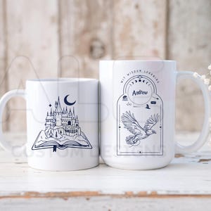 Wizarding School House Ceramic Mug (11oz, 15oz), HP House Mug, Universal Vacation Mug, Wizard World Gift Mug, Wizard Houses Mug