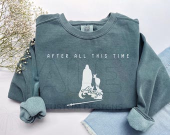 Comfort Colors® Wizarding School House Sweatshirt, HP House Sweater, Universal Vacation Sweater, HP Always, After All This Time Sweater