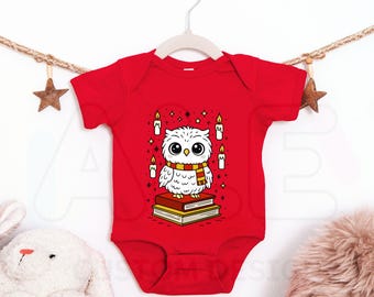 Baby Bodysuit and Toddler Owl Wizarding School House Shirt, Wizard Babyshower, Universal Vacation, Wizard World, Baby Wizard Houses Bodysuit
