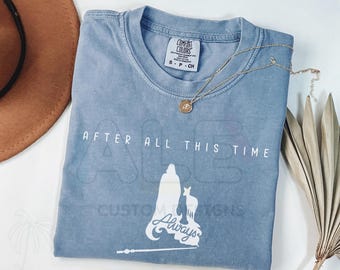 Comfort Colors® Wizarding School House T-Shirt, HP House Shirt, Universal Vacation T-Shirt, HP Always Shirt, After All This Time Shirt