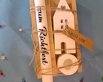 Gift set for the topping-out ceremony