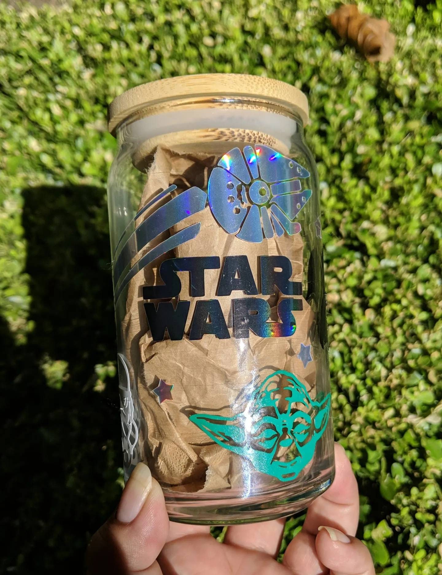 Star Wars Glass Cup