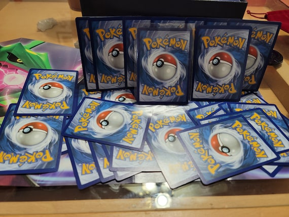 100 assorted pokemon cards Rares holo reverse holo common and uncommon 100 assorted pokemon cards Rares holo reverse holo common and uncommon